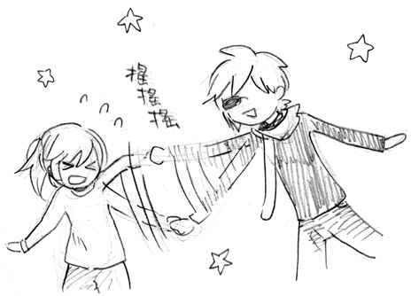 嘗試甩開小K的手中