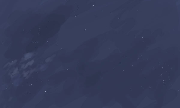 指向夜空的小K